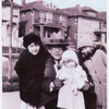 Young Elaine Stritch with family members