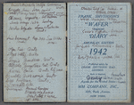 Lincoln Kirstein's "Wafer" Diary, American Edition, 1942