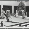 Japanese bugaku dancers performing at New York City Ballet (Takyu-raku)