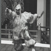 Japanese bugaku dancers performing at New York City Ballet (Somaku-shu)