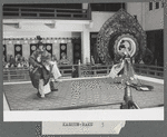 Japanese bugaku dancers performing at New York City Ballet (Kashun-raku 3)