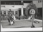 Japanese bugaku dancers performing at New York City Ballet (Kashun-raku)