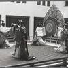 Japanese bugaku dancers performing at New York City Ballet