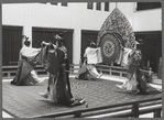 Japanese bugaku dancers performing at New York City Ballet