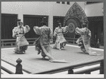 Japanese bugaku dancers performing at New York City Ballet