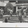 Japanese bugaku dancers performing at New York City Ballet