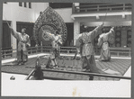 Japanese bugaku dancers performing at New York City Ballet