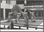 Japanese bugaku dancers performing at New York City Ballet (Bairo)