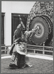 Japanese bugaku dancers performing at New York City Ballet