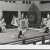 Japanese bugaku dancers performing at New York City Ballet (Kashun-raku)