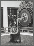Japanese bugaku dancers performing at New York City Ballet (Genjo-raku)