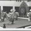Japanese bugaku dancers performing at New York City Ballet