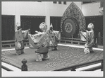 Japanese bugaku dancers performing at New York City Ballet