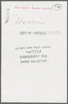 Japanese bugaku dancers performing at New York City Ballet (Hassen)