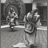 Japanese bugaku dancers performing at New York City Ballet