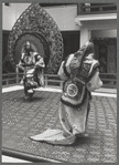 Japanese bugaku dancers performing at New York City Ballet