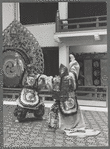 Japanese bugaku dancers performing at New York City Ballet