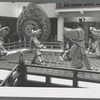 Japanese bugaku dancers performing at New York City Ballet