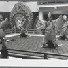 Japanese bugaku dancers performing at New York City Ballet