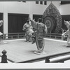 Japanese bugaku dancers performing at New York City Ballet (Tagyunshu - polo game)