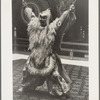 Members of the Japanese Imperial Household Dancers, who will be appearing with the New York City Ballet at City Center for sixteen performances beginning May 26 [1959]