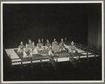 The Japanese Imperial Household Dancers during a performance at the New York City Ballet