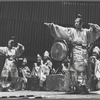 The Japanese Imperial Household Dancers during a performance at the New York City Ballet