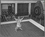 One of the Japanese Imperial Household Dancers during a performance at the New York City Ballet