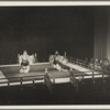 Members of the Japanese Imperial Household Dancers during a performance at the New York City Ballet