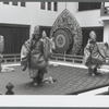 Japanese bugaku dancers performing at New York City Ballet