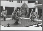 Japanese bugaku dancers performing at New York City Ballet