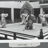 Japanese bugaku dancers performing at New York City Ballet (Takyu-raku 7)