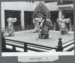 Japanese bugaku dancers performing at New York City Ballet (Takyu-raku 7)