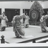 Japanese bugaku dancers performing at New York City Ballet