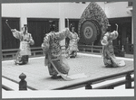 Japanese bugaku dancers performing at New York City Ballet