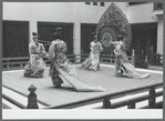 Japanese bugaku dancers performing at New York City Ballet