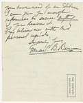 Barnum, Frances C. B