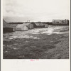 Near Lindsay, California. Citrus workers in winter quarters (Tulare County)