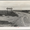 Kern County, California. Beside U.S. 99. Large-scale agriculture.