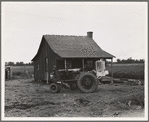 Tractors with pneumatic tires are replacing mules on the Delta plantations. Arkansas