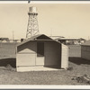 Toilet facilities at Westley camp. California