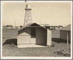 Toilet facilities at Westley camp. California