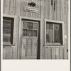Bakersfield, California. Detail of church in rapidly growing addition of Bakersfield for colored people