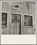 Bakersfield, California. Detail of church in rapidly growing addition of Bakersfield for colored people