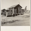 Newly-built cabins. Rent five dollars per month. California. Near Bakersfield