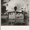 Near Holtville, Imperial Valley. Again the covered wagon. In migratory carrot puller's camp