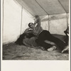 Calipatria, Imperial Valley. Sick migratory worker from Colorado in Farm Security Administration (FSA) camp
