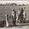 Children of migratory pea pickers in Brawley camp