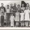 Brawley, Imperial Valley. In Farm Security Administration (FSA) migratory labor camp. Family father, mother and eleven children originally from Mangrum, Oklahoma. See 19201