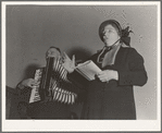 Adjutant and his wife sing. Salvation Army, San Francisco, California